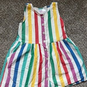 Hanna Andersson Girls Striped Dress
